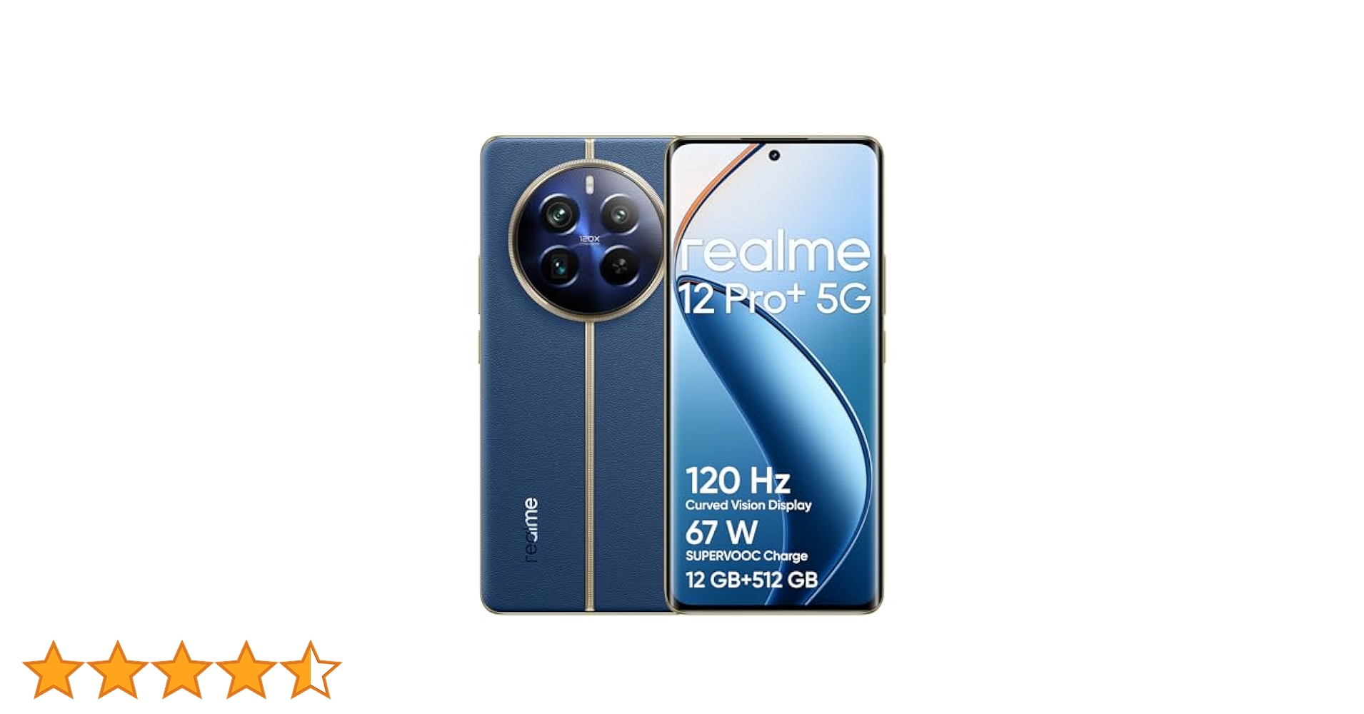 realme 12 Pro+ 5G Smartphone 12 + 512 GB, Sony IMX890 OIS